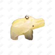 Hand Carved Glow-in-the-Dark Elephant