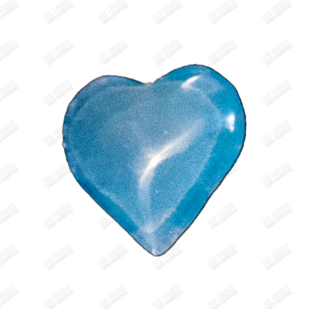 Hand Carved Glow-in-the-Dark Heart