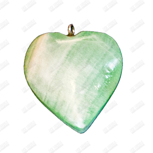 Hand Carved Glow-in-the-Dark Heart