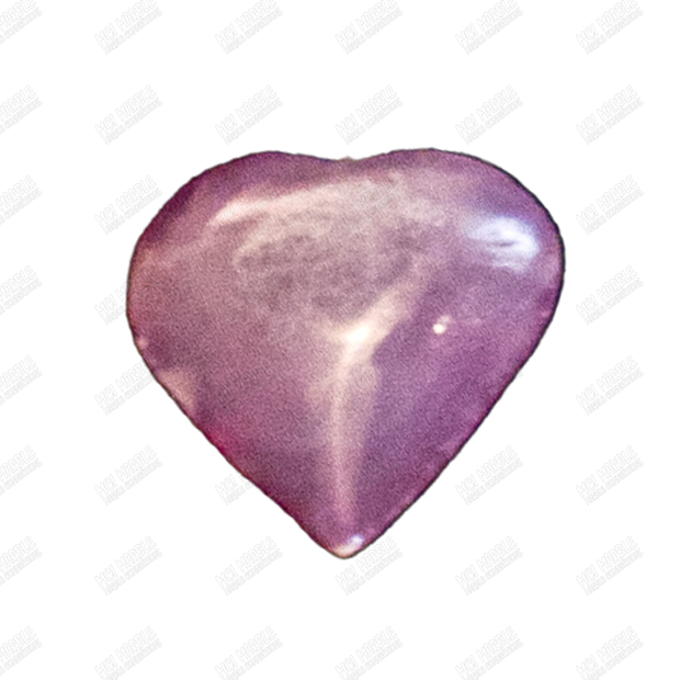 Hand Carved Glow-in-the-Dark Heart
