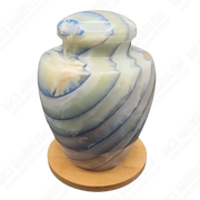 Mosaic onyx Urns round