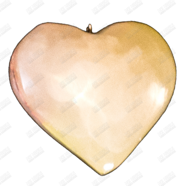 Hand Carved Glow-in-the-Dark Heart