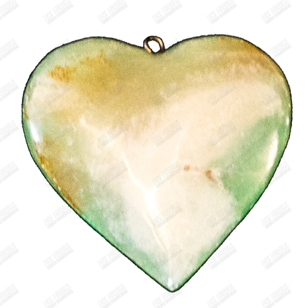 Hand Carved Glow-in-the-Dark Heart