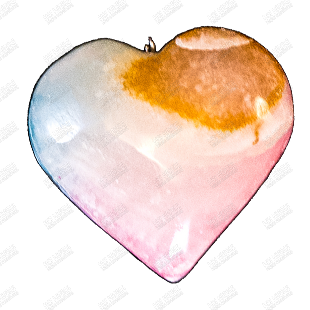 Hand Carved Glow-in-the-Dark Heart