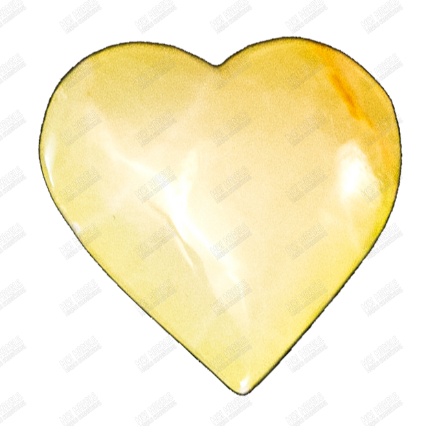Hand Carved Glow-in-the-Dark Heart