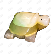 Hand Carved Glow-in-the-Dark Turtles Sculptures