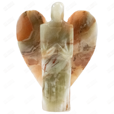 Hand Carved Onyx Marble Angel - Room Decor