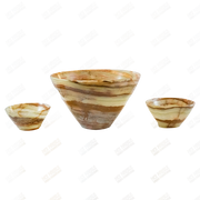 Hand Carved Green Onyx Bowls