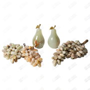 Hand Carved Onyx Marble Pears - Marble Fruits