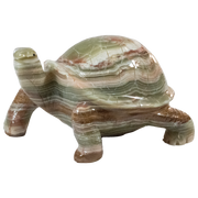 Hand Carved Onyx Tortoise