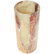 Hand Carved Green Onyx Vases - Home Decor