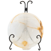 Hand Carved White Onyx Round Bowls - Home Décor