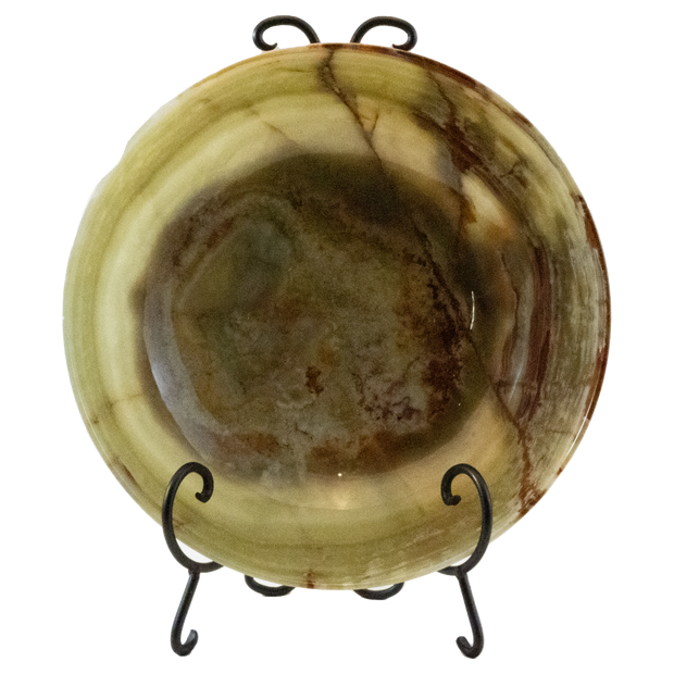 Hand Carved Green Onyx Stone Bowls