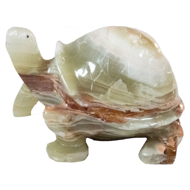 Hand Carved Onyx Tortoise