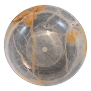 Hand Carved White Onyx Round Bowls - Home Décor