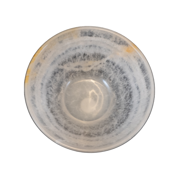 Hand Carved White Onyx V-shaped Bowls