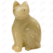 Hand Carved Marble Cat Statue | Marble Connections