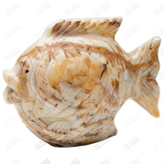 Hand Carved Onyx Marble Fish - Crystal Decor