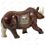 Hand Carved Onyx Rhino