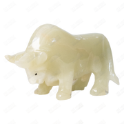 Hand Carved Onyx Bull