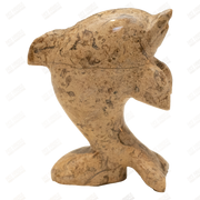 Hand Carved Onyx Dolphin Sculptures - Home Decor