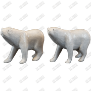 Hand Carved Onyx Polar Bear
