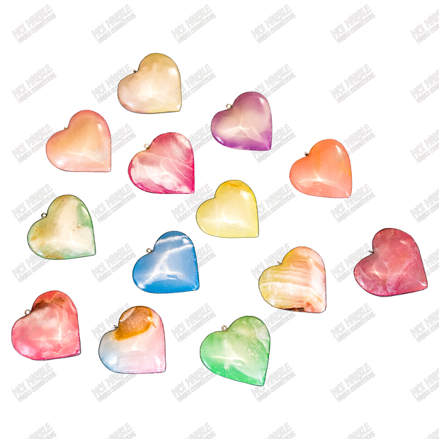 Hand Carved Glow-in-the-Dark Heart