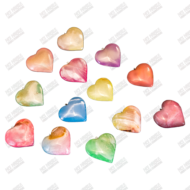 Hand Carved Glow-in-the-Dark Heart