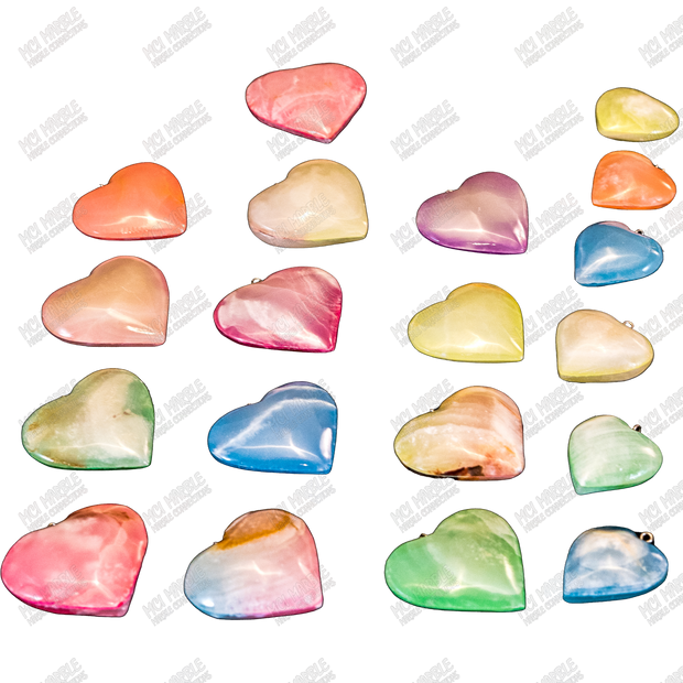 Hand Carved Glow-in-the-Dark Heart