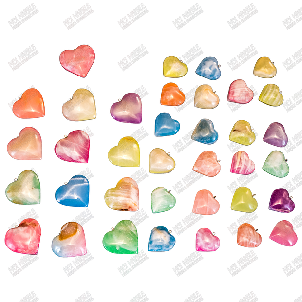 Hand Carved Glow-in-the-Dark Heart