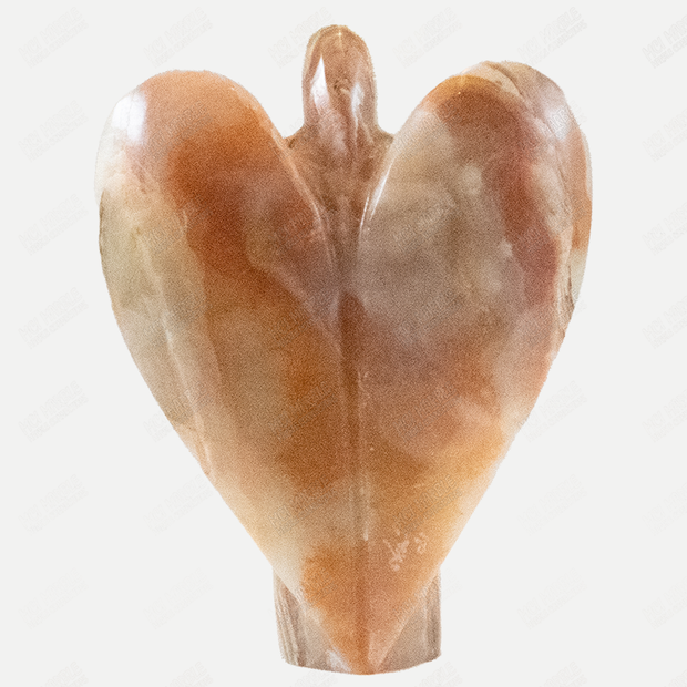 Hand Carved Onyx Marble Angel - Room Decor