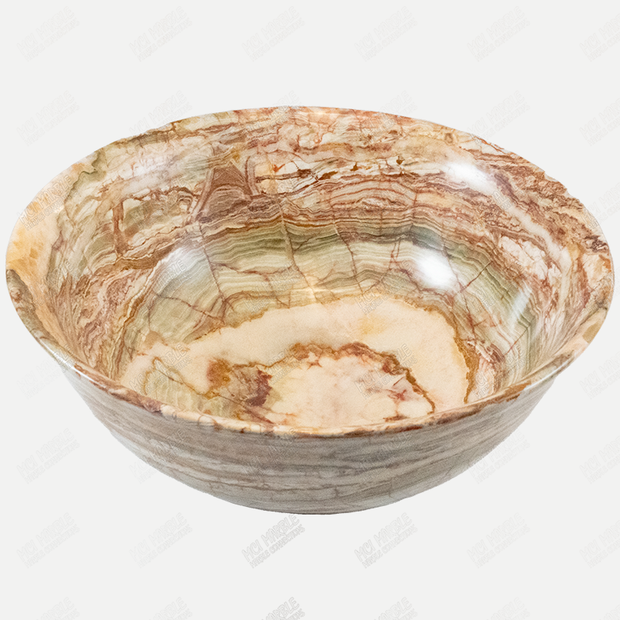 Hand Carved Green Onyx Bowls