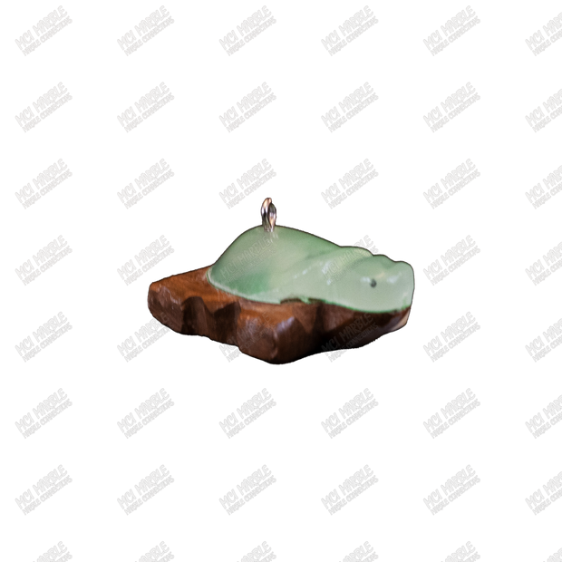 Hand Carved, Glow-in-the-Dark Turtle Sculpture
