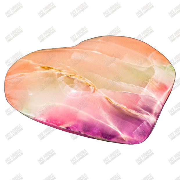 Hand Carved Glow-in-the-Dark Heart Of Stone
