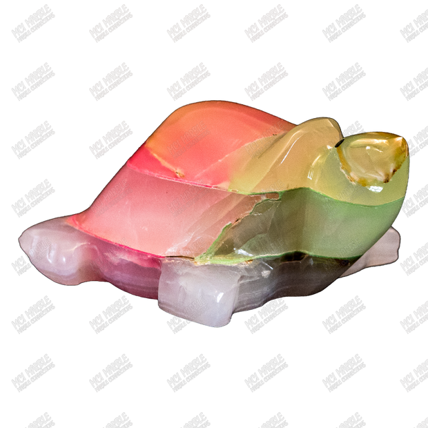 Hand Carved, Glow-in-the-Dark Turtle