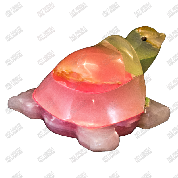 Hand Carved, Glow-in-the-Dark Turtle