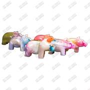 Hand Carved Glow-in-the-Dark Hippo