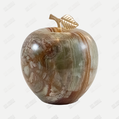 Hand Carved Marble Apple | Marble Connections