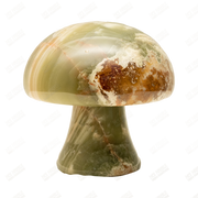 Hand Carved Onyx Mini Mushroom - Home Décor