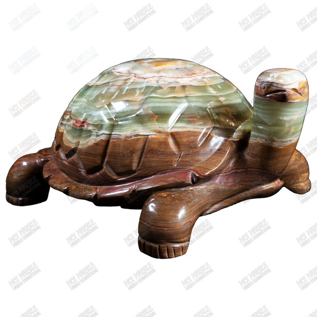 Hand Carved Onyx Tortoise