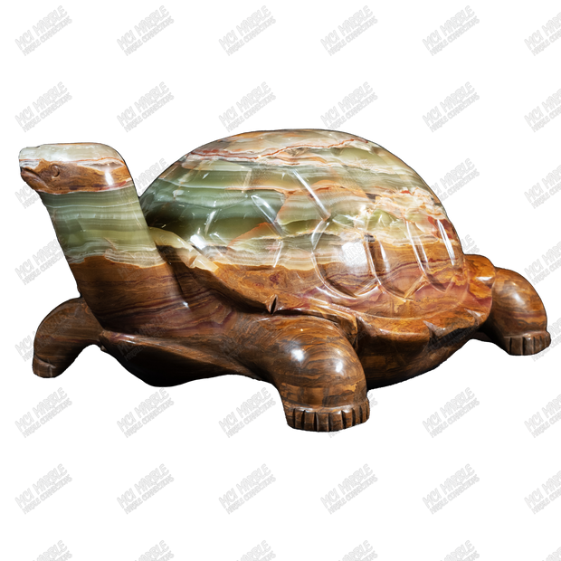 Hand Carved Onyx Tortoise