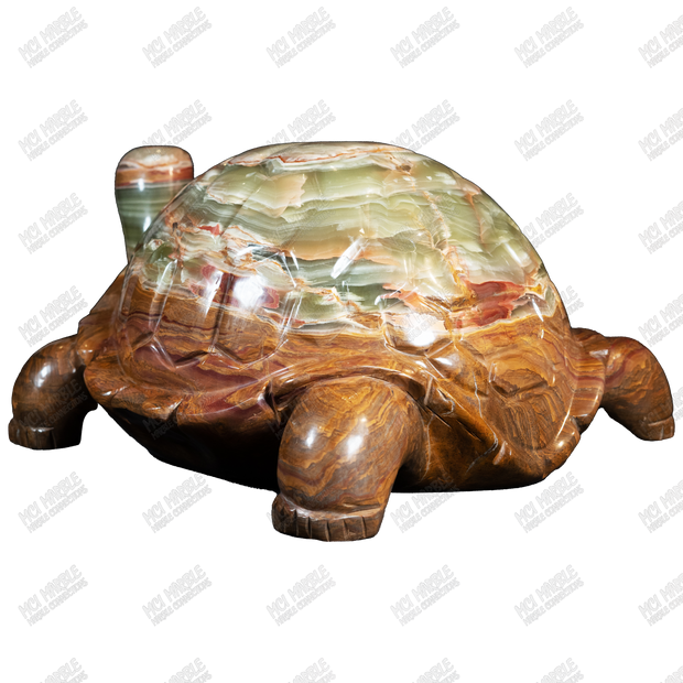 Hand Carved Onyx Tortoise