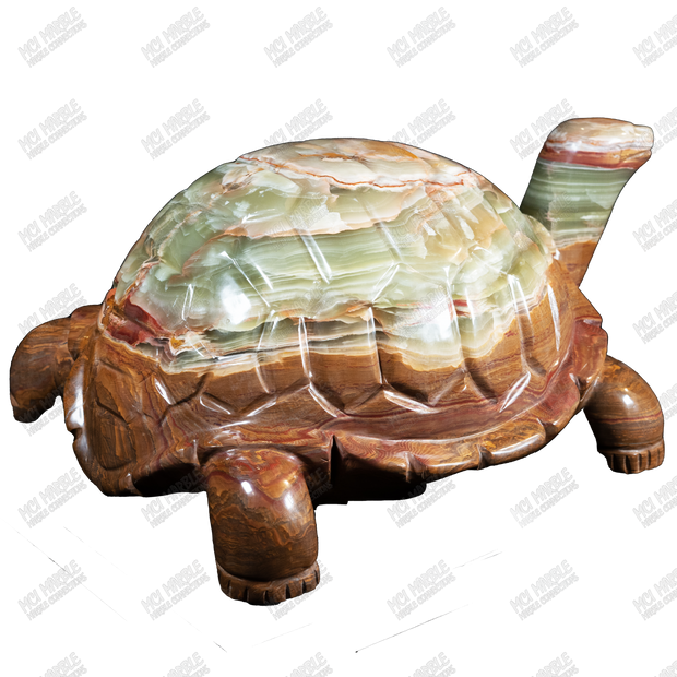 Hand Carved Onyx Tortoise