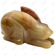 Hand Carved Onyx Rabbit