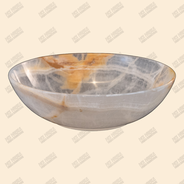 Hand Carved Green Onyx Bowls